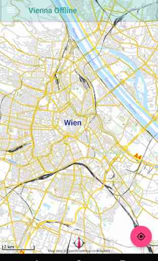 Offline Karte Wien 1