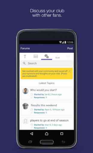 Fan App for Millwall FC 2