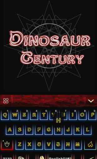 Dinosaurcentury Tastatur-Thema 1