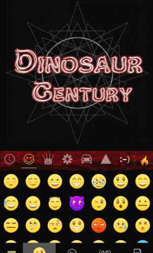 Dinosaurcentury Tastatur-Thema 2