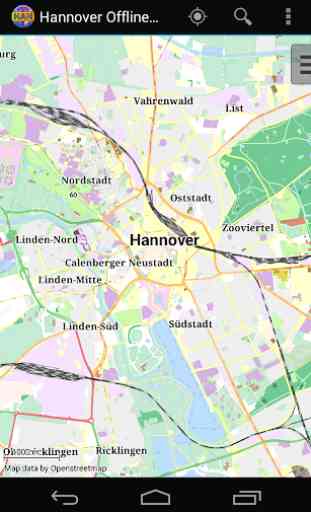 Hannover Offline Stadtplan 1