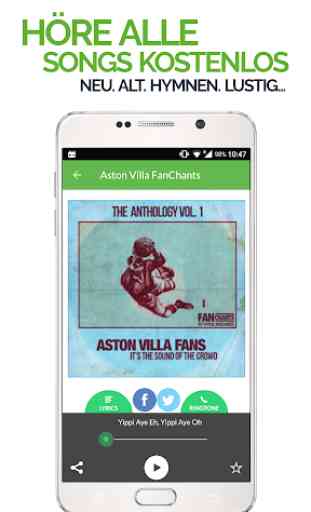 FanChants: Villa fans fangesänge 2