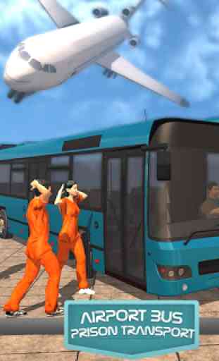 Flughafen-Bus Gefangenen 2