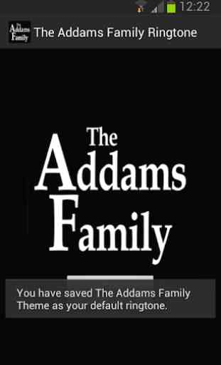 The Addams Family Ringtone 2