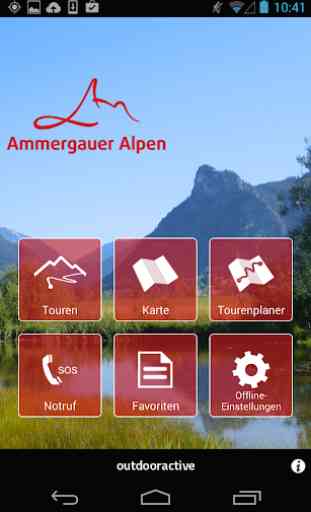 Tourenplaner Ammergauer Alpen 1