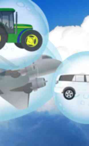 Autos, Lastwagen und bubbles 3