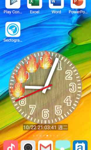 Fire Clock 1
