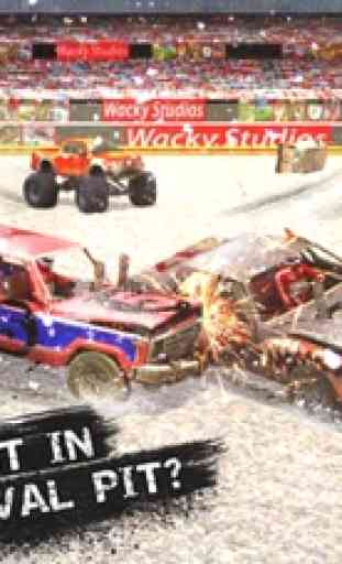 Extrem Abriss Derby Rennen Auto Absturz Simulator 3