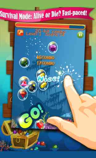 Jewel Bubble-Mania Blitz - Burst Saga Shooter Star-Dash Durchfluss Bridges Puzzle Free Games 3