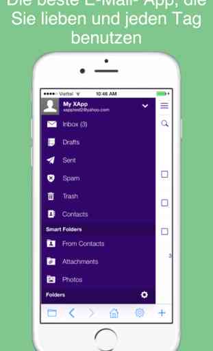 Safe Web für Yahoo : sichere und einfache E-Mail- mobile app mit Passcode. 4