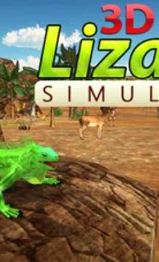 3D Eidechsen Simulator - Riesen Reptilien Überlebe 1