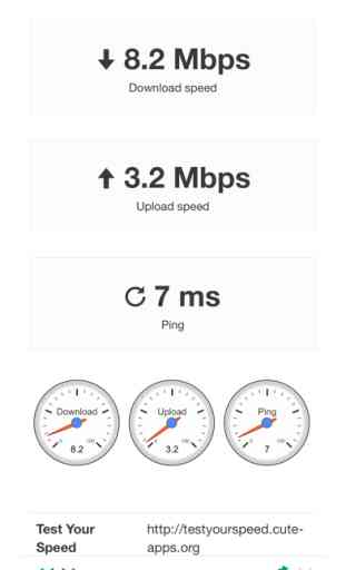 Internet Geschwindigkeit Test app - Download-Gesch 1