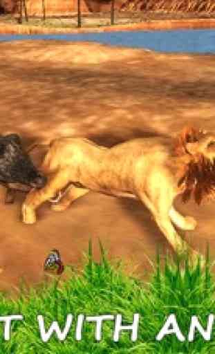 Wilder Löwen Simulator - Dschungel Tier Jäger 2