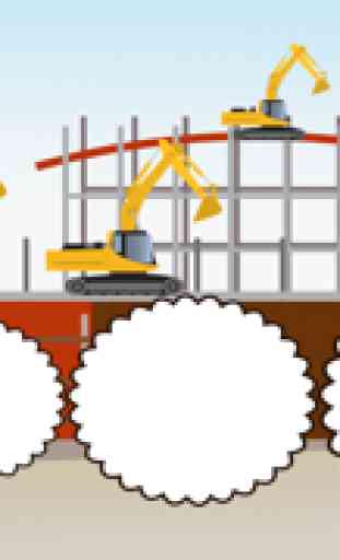 Aktiv-Spiel Für Jungen Über die Baustelle : Lernen Mit dem Bauarbeiter und Baumeister 4
