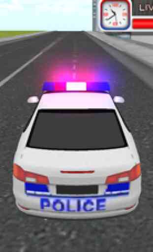 3D Polizei Auto Fahren Simulator Spiele 1