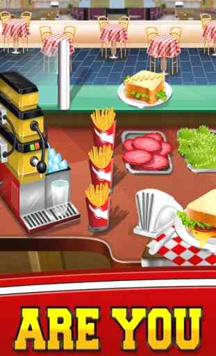 Food Cafe Küchenchef: Kochen Maker Kinder Spiele 1