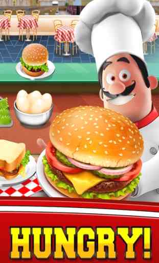 Food Cafe Küchenchef: Kochen Maker Kinder Spiele 2