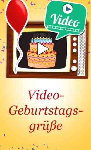 Geburtstagsgrüße Videos - Glückwünsche Geburtstag 1
