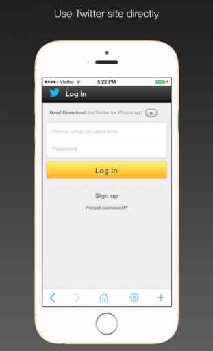 Safe web for Twitter: Mutterpasscode verwenden und Touch-ID, um Ihre Twitter-Konten zu schützen 3