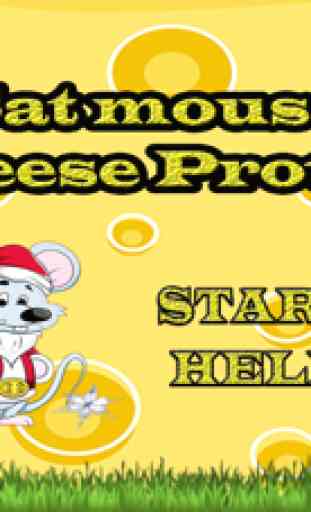 Das Spiel von Katz und Maus zu schützen Käse. 2