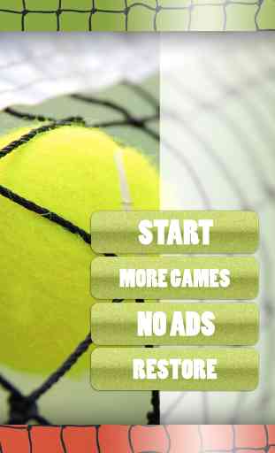 Einfache 3D-Tennis-Ball Flick-Spiel kostenlos 1