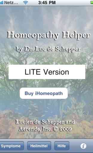 iHomeopath Lite 1