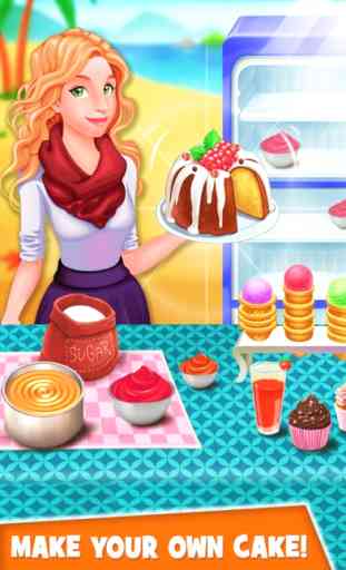 Kinder Kuchen Maker Food Kochen Spiele für Mädchen 2