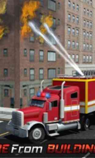 911 Notfallambulanzfahrer Pflicht: Feuerwehrmann LKW-Rettung 2