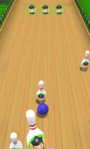 Katzen Bowling für Kinder - kostenlos spielen 3