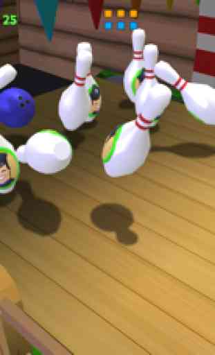 Katzen Bowling für Kinder - kostenlos spielen 4