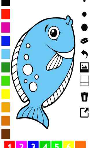 Aktiv! Malbuch Für Kinder Über das Leben Im Meer: Lernen, Zu Zeichnen Mit Fisch-e, Schildkröte, Krabbe, Meer, Korallen 1