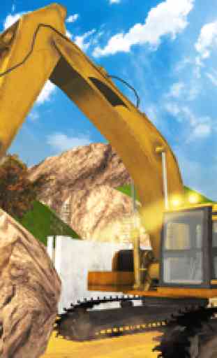 Hügel LKW Bagger Kran: Bau Simulator 4