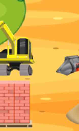 Bagger Spiele für Kinder und Kleinkinder : entdecken Sie die Welt des Bulldozers ! Spiel mit Baggern 3
