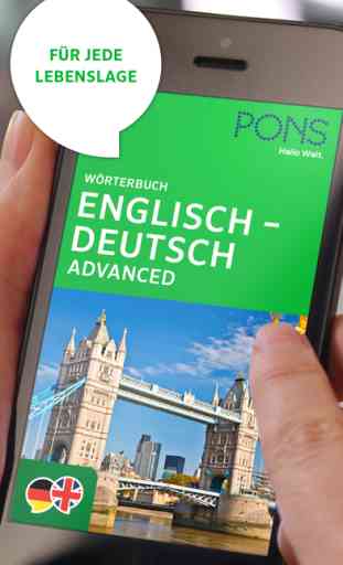 Wörterbuch Englisch - Deutsch ADVANCED von PONS 1