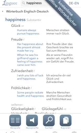 Wörterbuch Linguee (Android/iOS) image 2