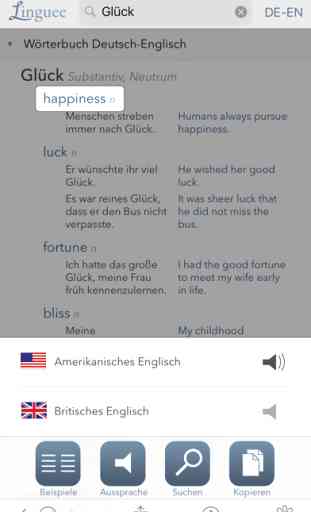 Wörterbuch Linguee (Android/iOS) image 3