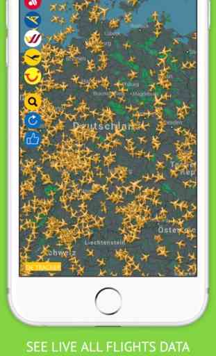 Germany Flights Free : Lufthansa, Air Berlin, Germanwings Flight Tracker & Air Radar 1