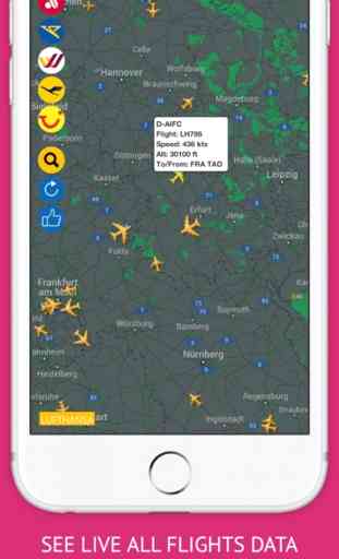 Germany Flights Free : Lufthansa, Air Berlin, Germanwings Flight Tracker & Air Radar 2