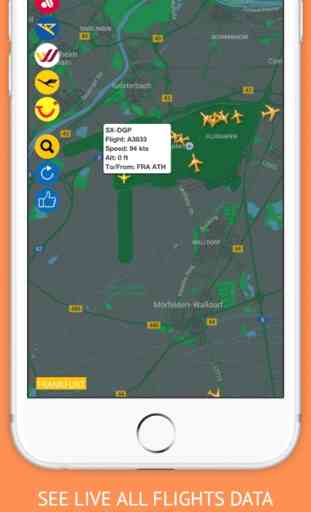 Germany Flights Free : Lufthansa, Air Berlin, Germanwings Flight Tracker & Air Radar 3