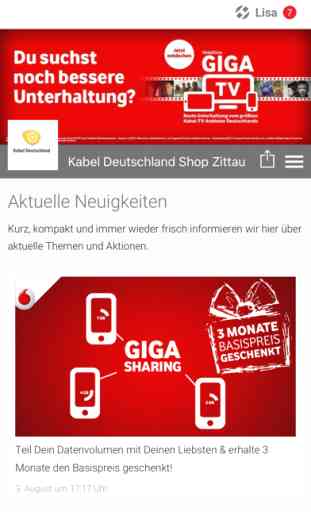 Kabel Deutschland Shop Zittau 1