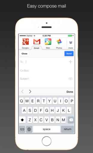 Secure Mail for Gmail Free: Mutterpasscode verwenden und Touch-ID, um Ihre Google Mail-Schutz 3