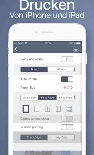 Tap & Print - Dokument App 1