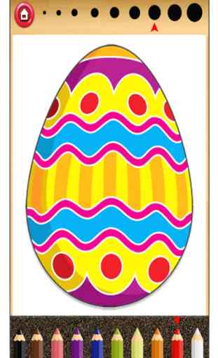 Easter Eggs Kids Coloring Book 1