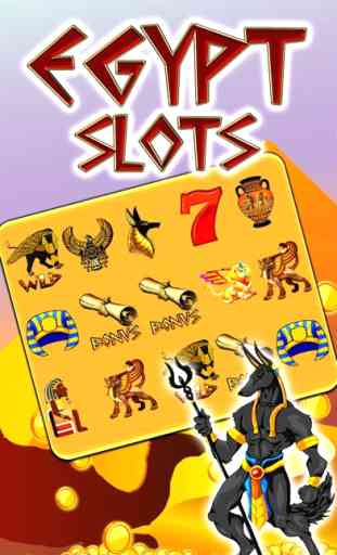 Egyptian Pharaoh Slots - Free Vegas Style Caesar Jackpot Machine 1