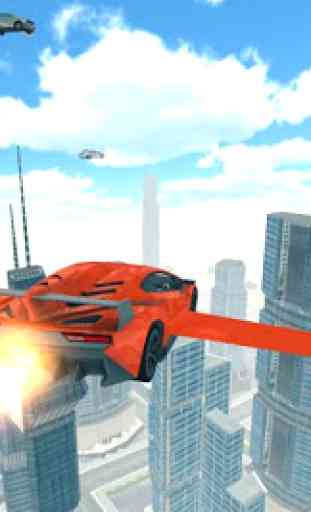 Fliegendes Auto 3D 1