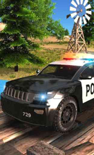 Police Car Driving Offroad 1