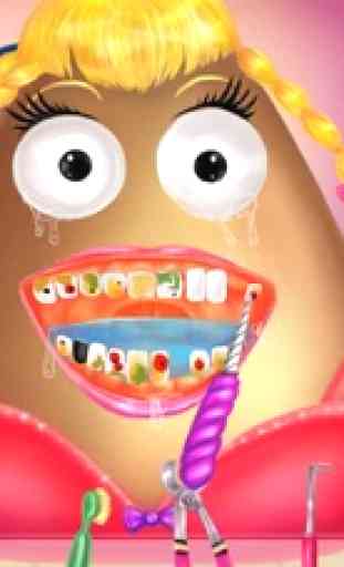 Pou Girl Dentist Spiele für Mädchen - Arzt Spiel 1