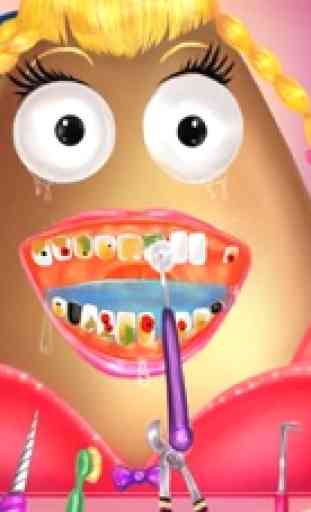 Pou Girl Dentist Spiele für Mädchen - Arzt Spiel 2