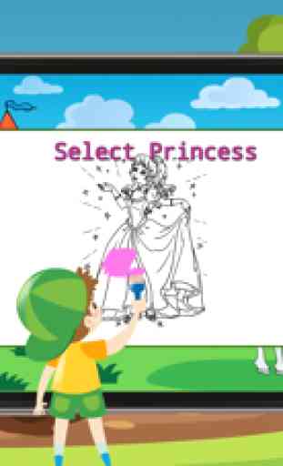 Princess Coloring Books lernen 1