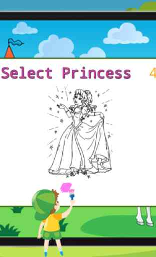 Princess Coloring Books lernen 4